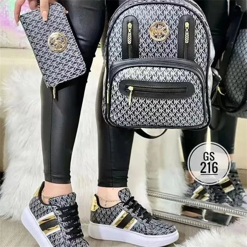 2024 Style New Women Wedges Sneakers Lace - Up Breathable Sports Shoes Casual Platform Female Footwear Ladies Vulcanized Shoes
