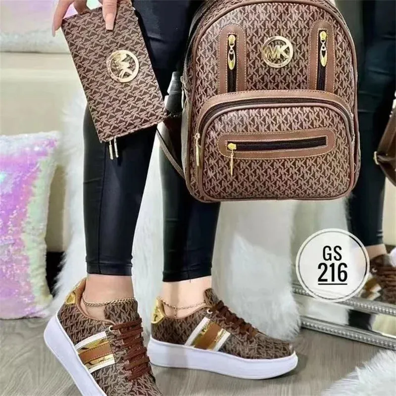 2024 Style New Women Wedges Sneakers Lace - Up Breathable Sports Shoes Casual Platform Female Footwear Ladies Vulcanized Shoes