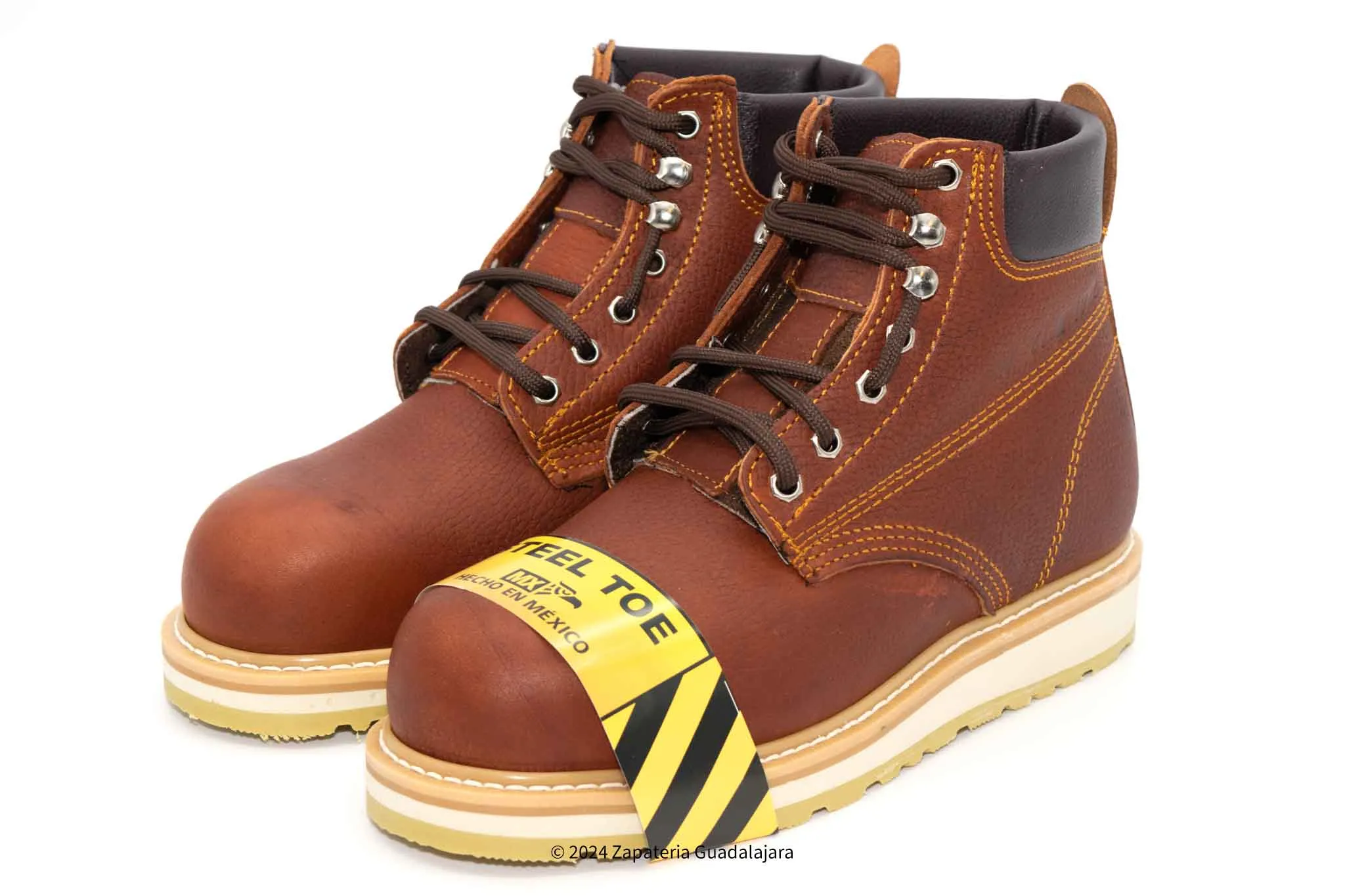 ACM613S 6" STEEL TOE DOUBLE DENSITY SOLE ROBLE LEATHER WORKBOOT