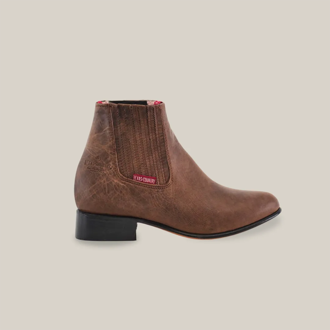 Alamo Brown Round Toe