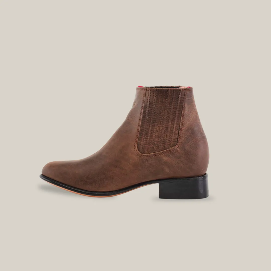 Alamo Brown Round Toe
