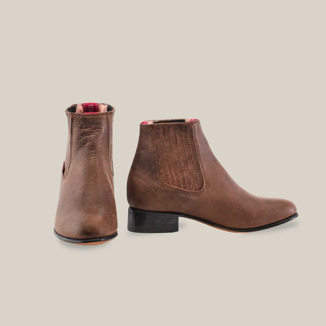 Alamo Brown Round Toe