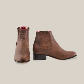 Alamo Brown Round Toe