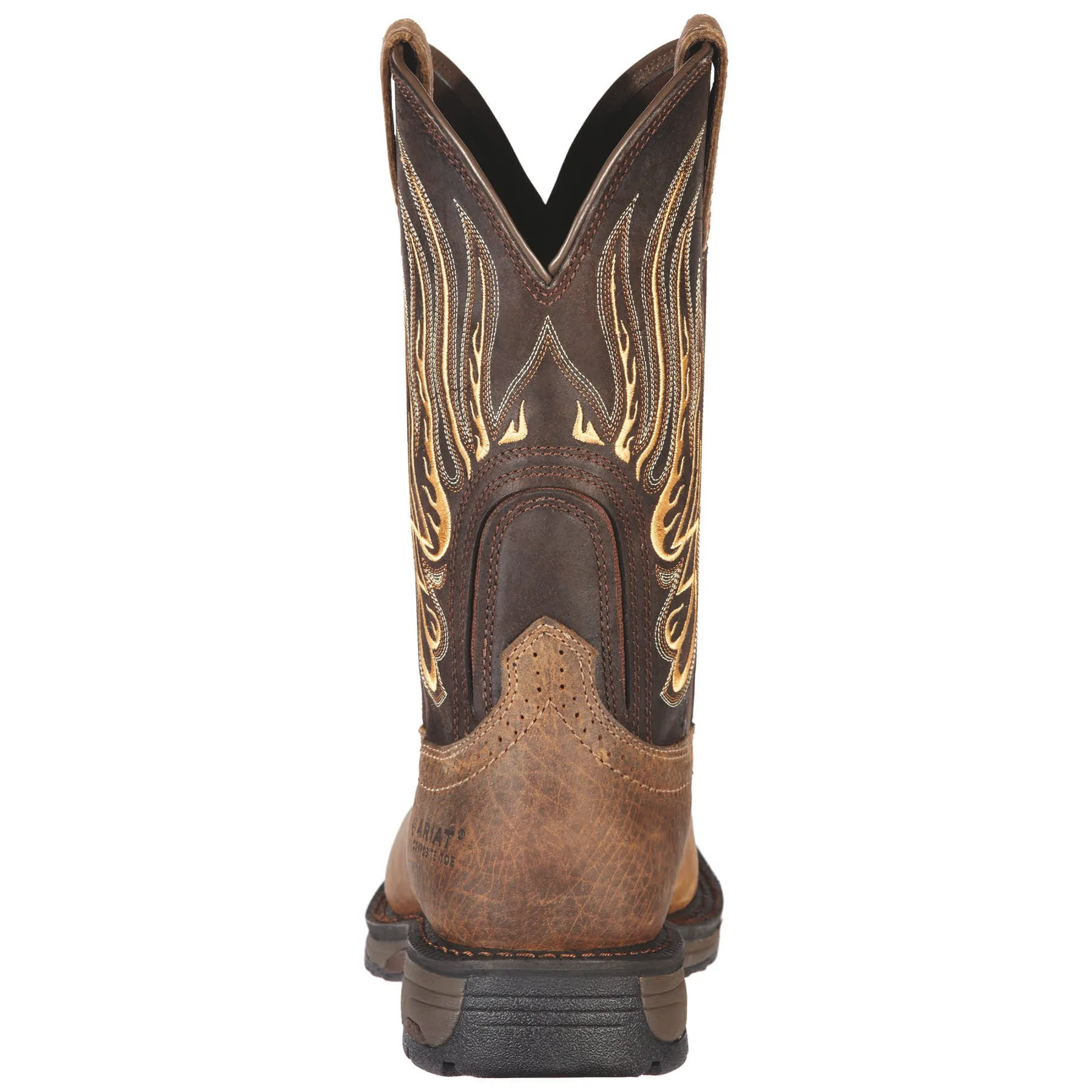Ariat Mens Workhog Mesteno Composite Toe Work Boot Earth