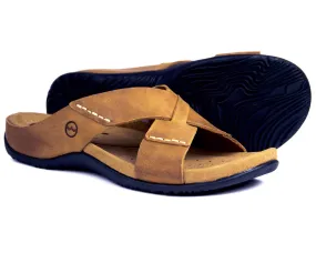 ARUBA Mens Sandal in Sand Leather by Orca Bay