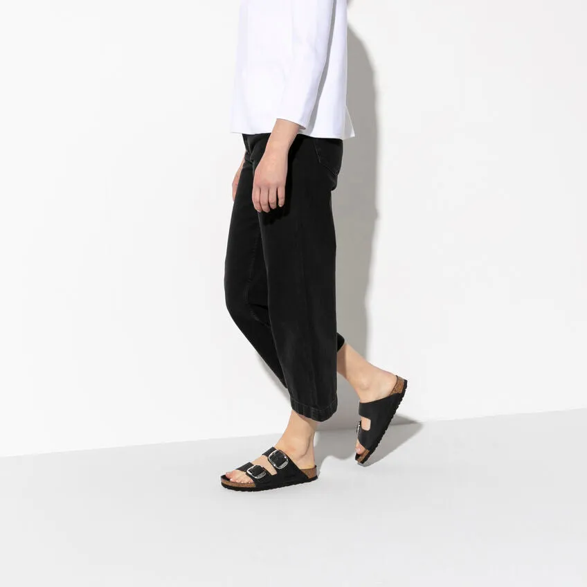 Birkenstock Arizona Big Buckle Oiled Leather - Black