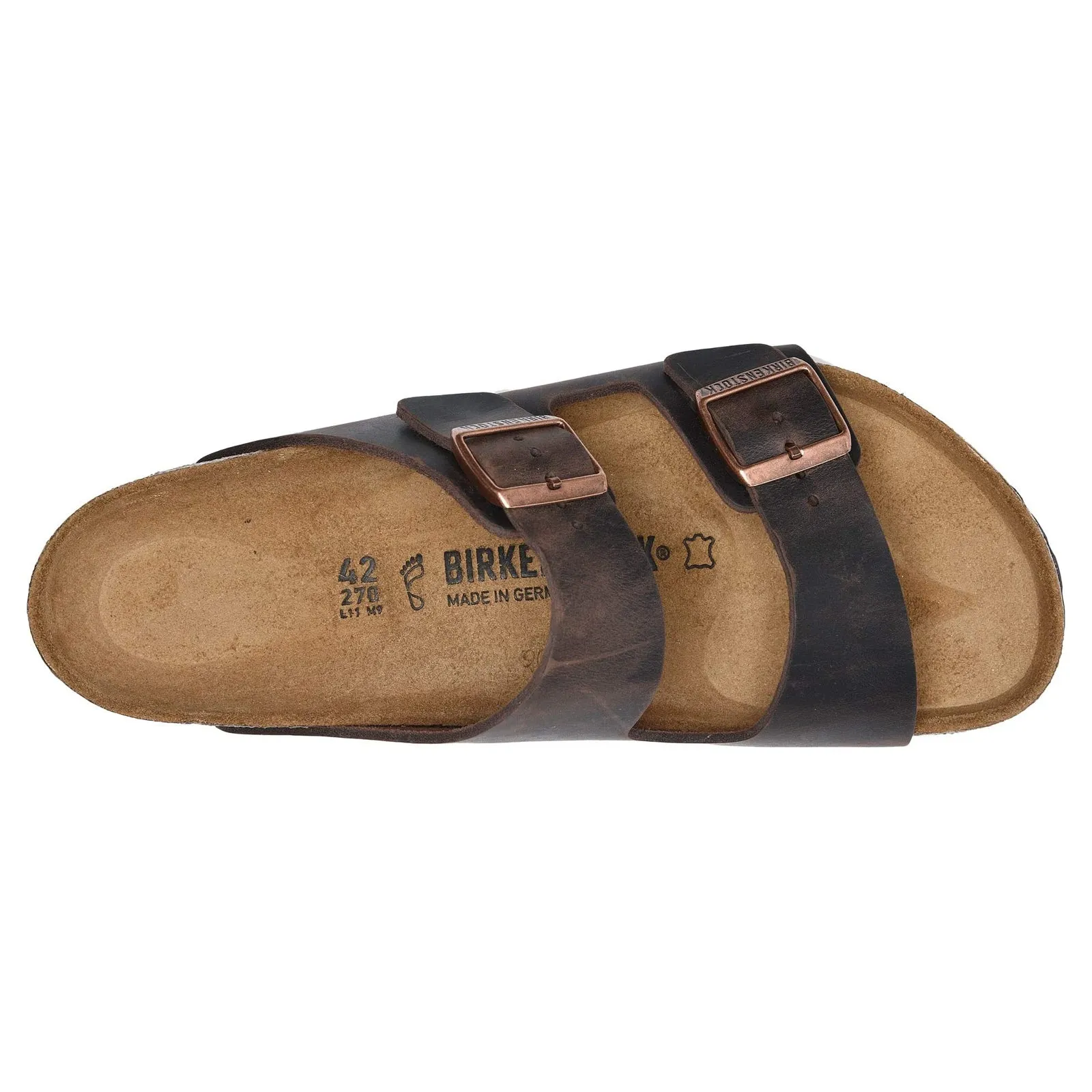 Birkenstock Arizona Oiled Leather Women's Slide Sandals