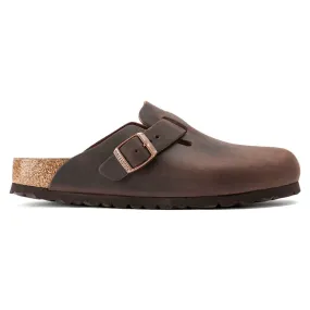 Birkenstock - Boston NU Oiled Leather Habana N 860133