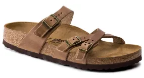 BIRKENSTOCK Franca Tabacco Oiled Leather Sandal