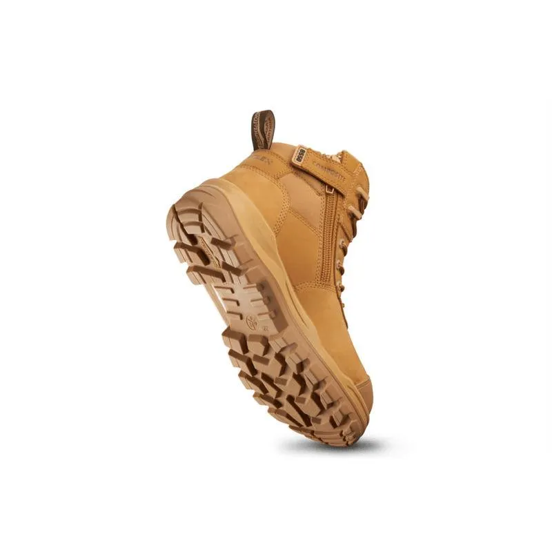 Blundstone RotoFlex Wheat Water-Resistant Nubuck Safety Boot - 8550