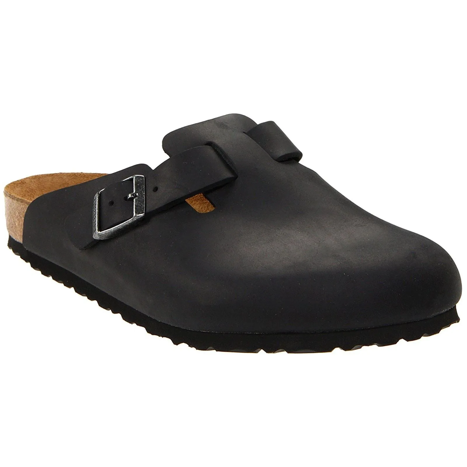 Boston Oiled Leather Unisex Slip On Sandals
