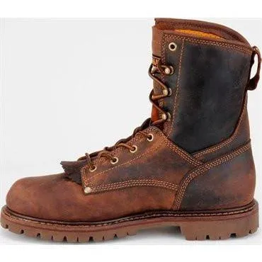 Carolina Men's 28 Series 8” Waterproof Composite Toe Work Boot - Kharthoum Cigar - CA8528