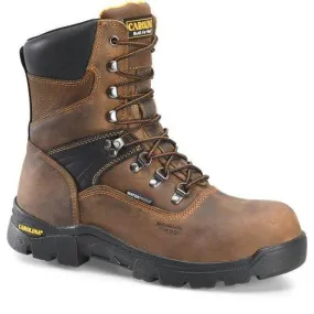 Carolina Men's 8" Cathode Waterproof Comp Toe Work Boot - Brown - CA5589