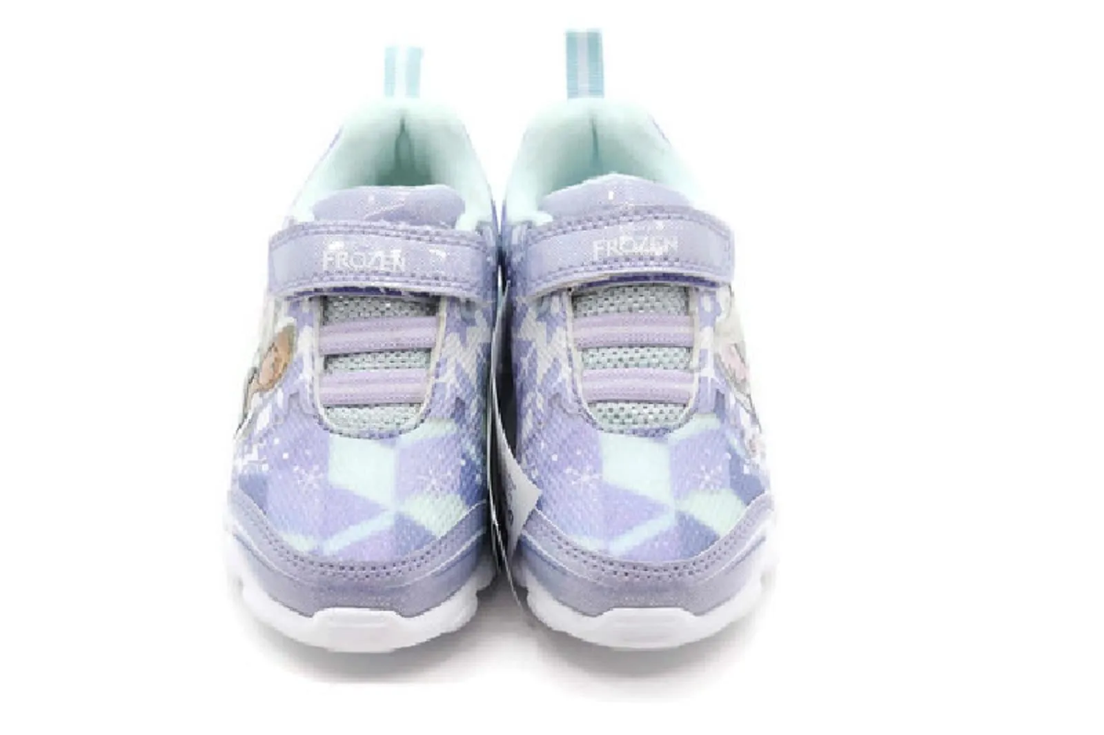 Disney Frozen 2 Girl's Lighted Athletic Sneaker, Lilac (Toddler/Little Kid)