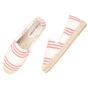 Espadrilles Rubber Sole - Rose