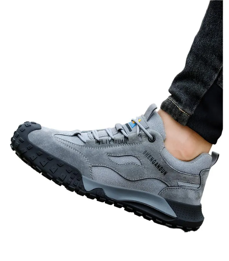 Fashion Steel Toe Cap Safety Boots – Anti-Scalding & Anti-Smashing Protective Work Shoes