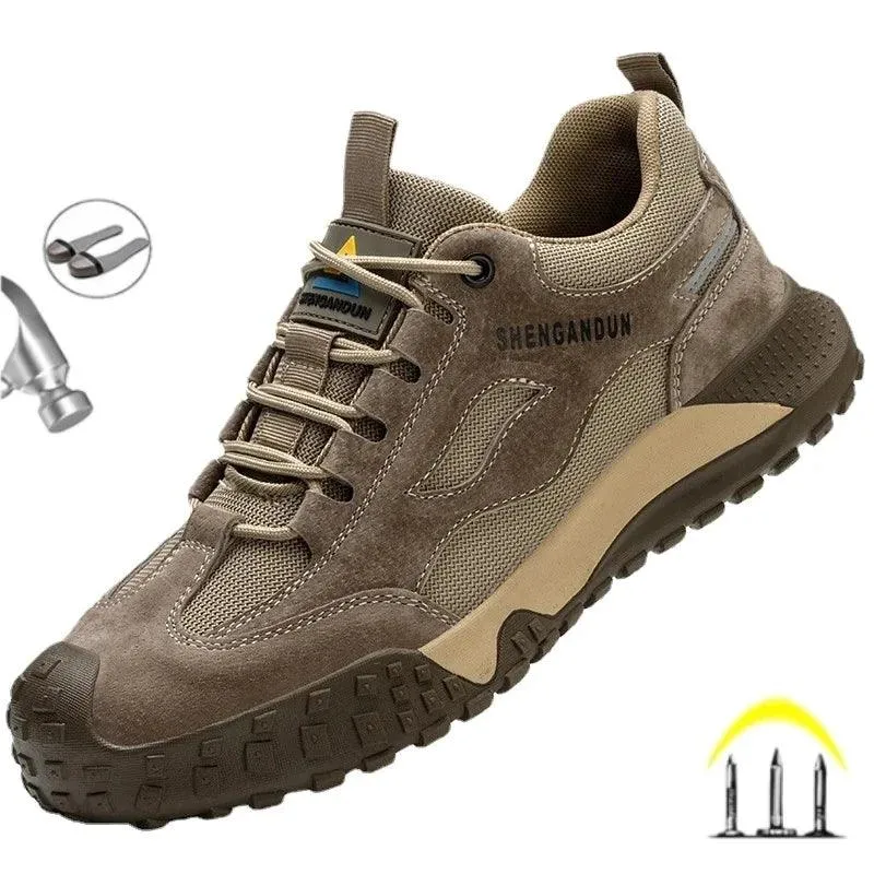 Fashion Steel Toe Cap Safety Boots – Anti-Scalding & Anti-Smashing Protective Work Shoes