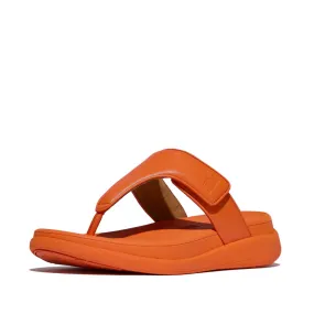 FitFlop F-Mode Go Adjustable Flatform Sandals - Satsuma