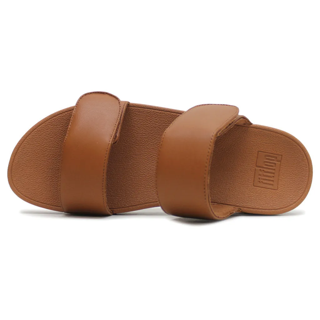 FitFlop Lulu Adjustable Leather Women's Slides Sandals