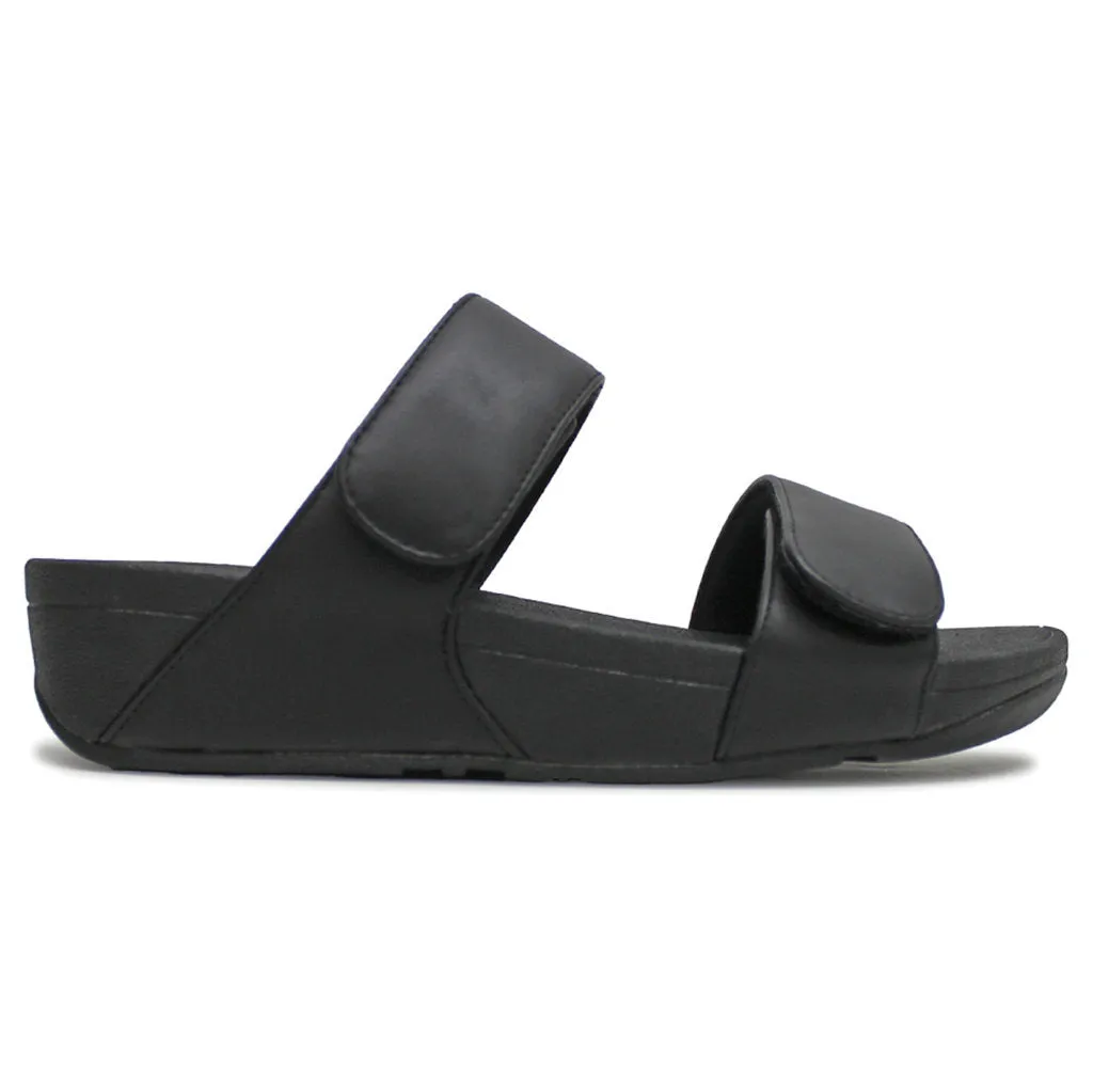 FitFlop Lulu Adjustable Leather Women's Slides Sandals