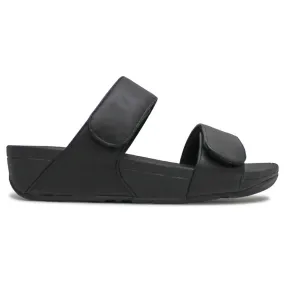 FitFlop Lulu Adjustable Leather Women's Slides Sandals