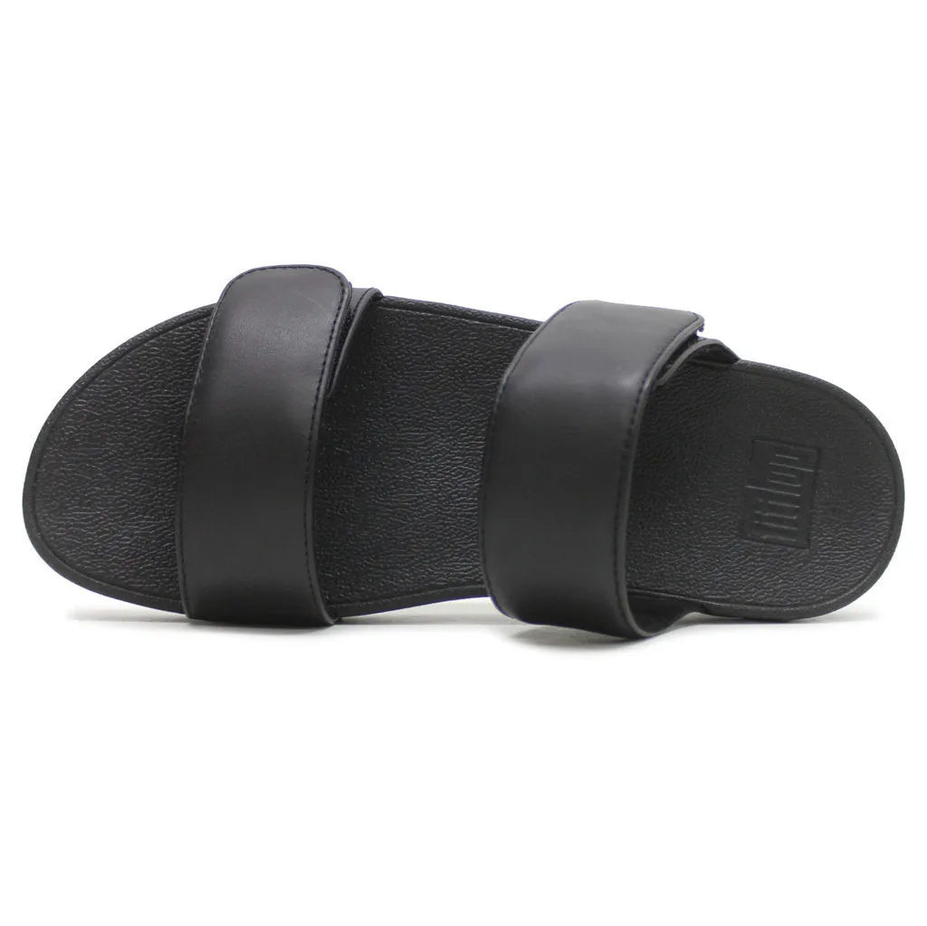 FitFlop Lulu Adjustable Leather Women's Slides Sandals