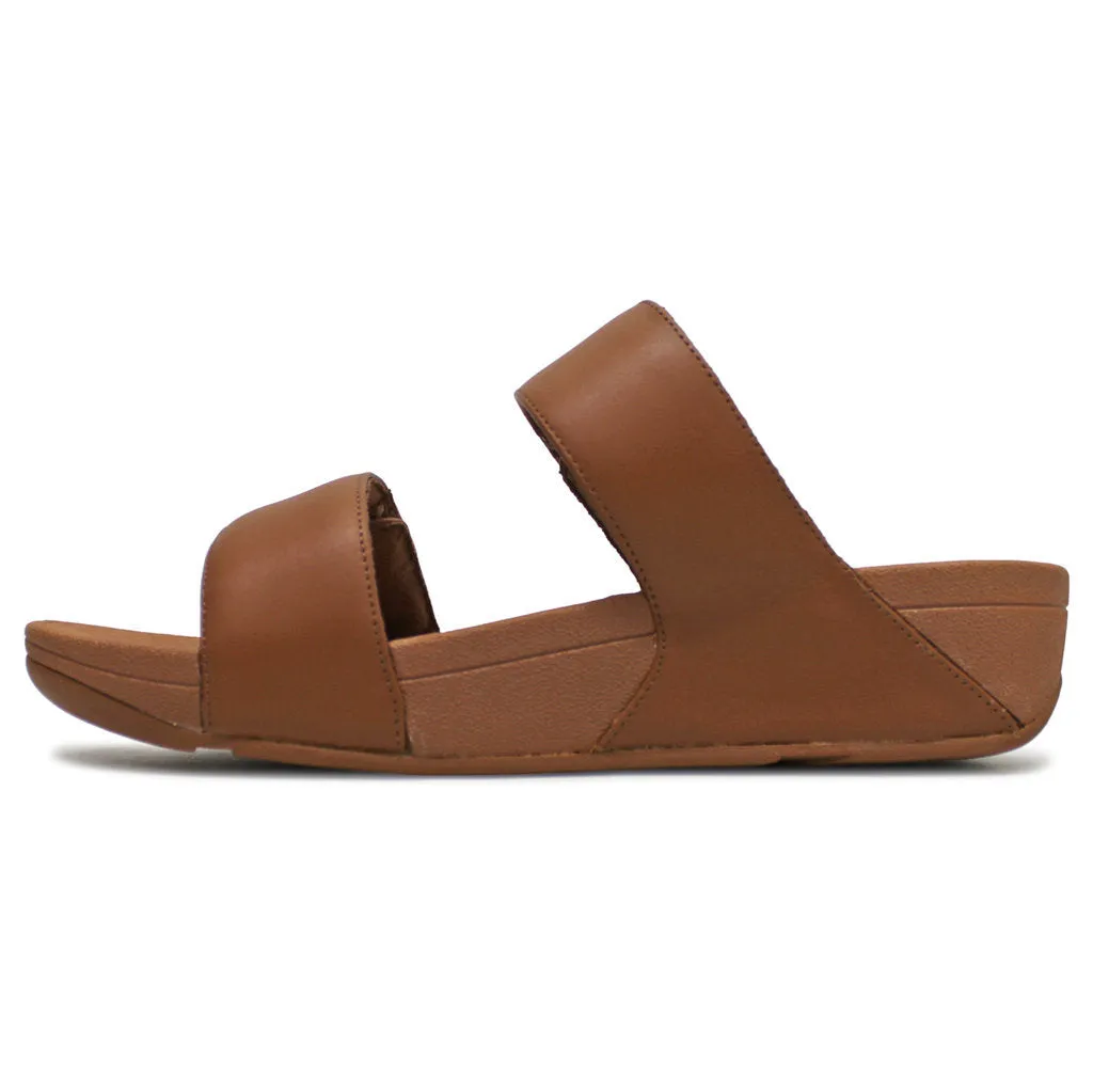 FitFlop Lulu Adjustable Leather Women's Slides Sandals