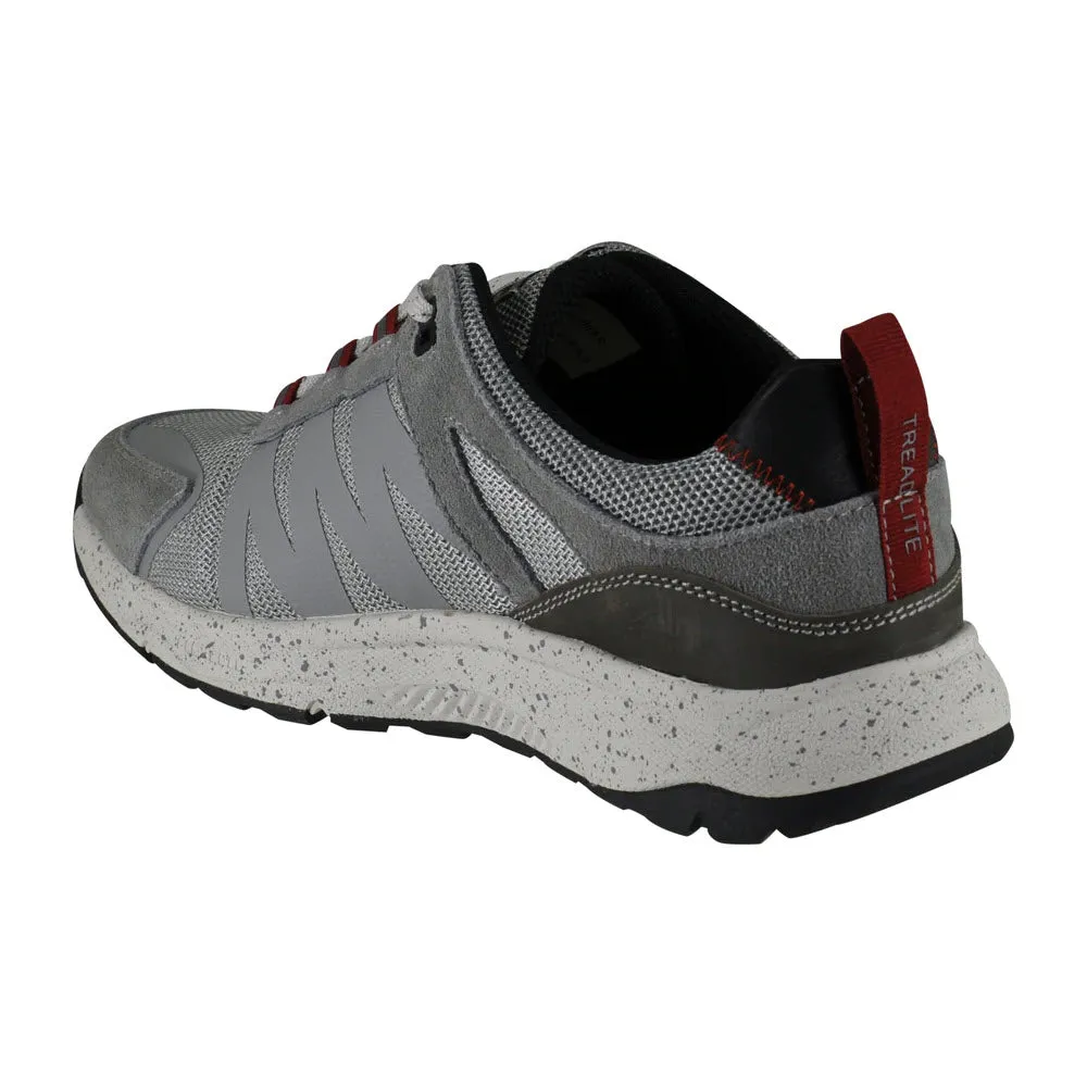 FLORSHEIM TREAD LITE MESH LACE GRAY - MENS