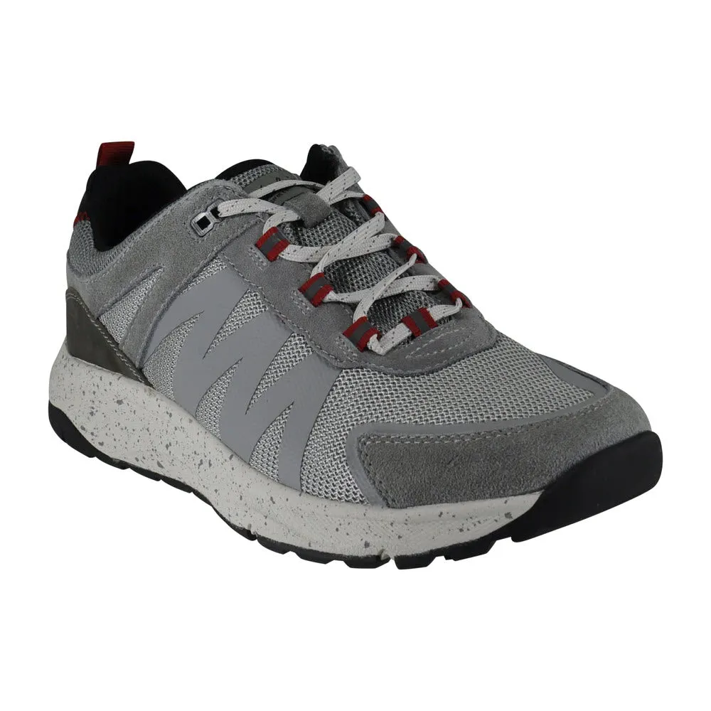 FLORSHEIM TREAD LITE MESH LACE GRAY - MENS