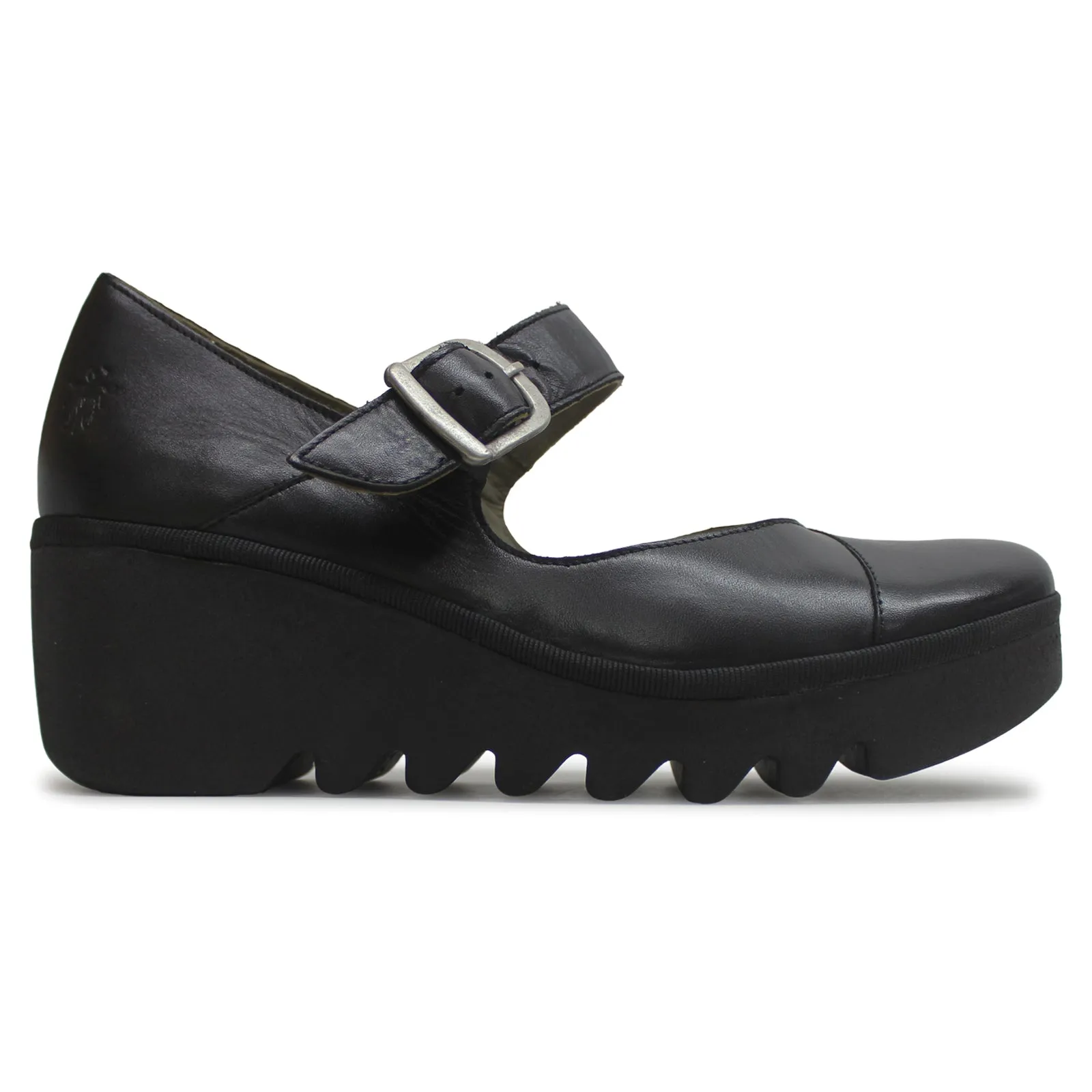 Fly London Baxe428Fly Leather Women's Wedge Heel Shoes