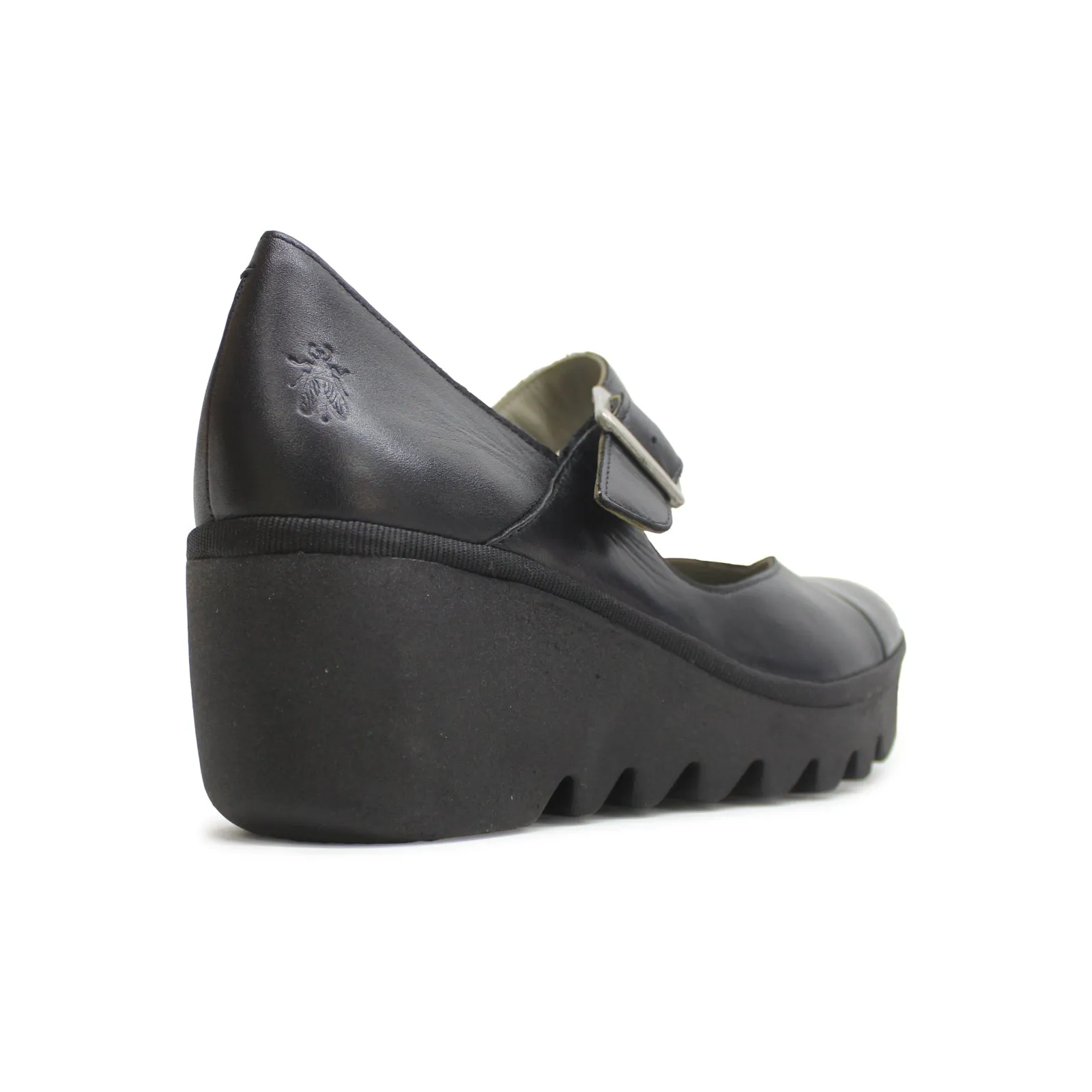 Fly London Baxe428Fly Leather Women's Wedge Heel Shoes