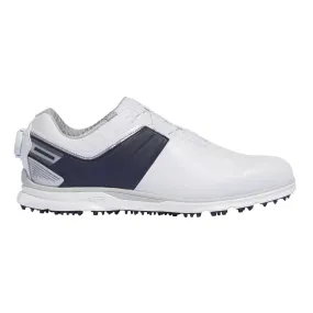 FOOTJOY Pro Carbon Men's Spikeless Shoes (White/Navy/Silver)