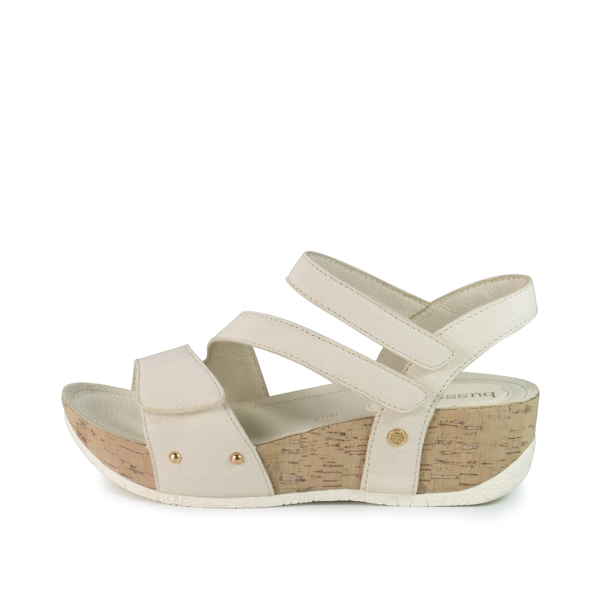 Formentera 2.0 Adjustable Straps Wedge Sandals (Cotton)
