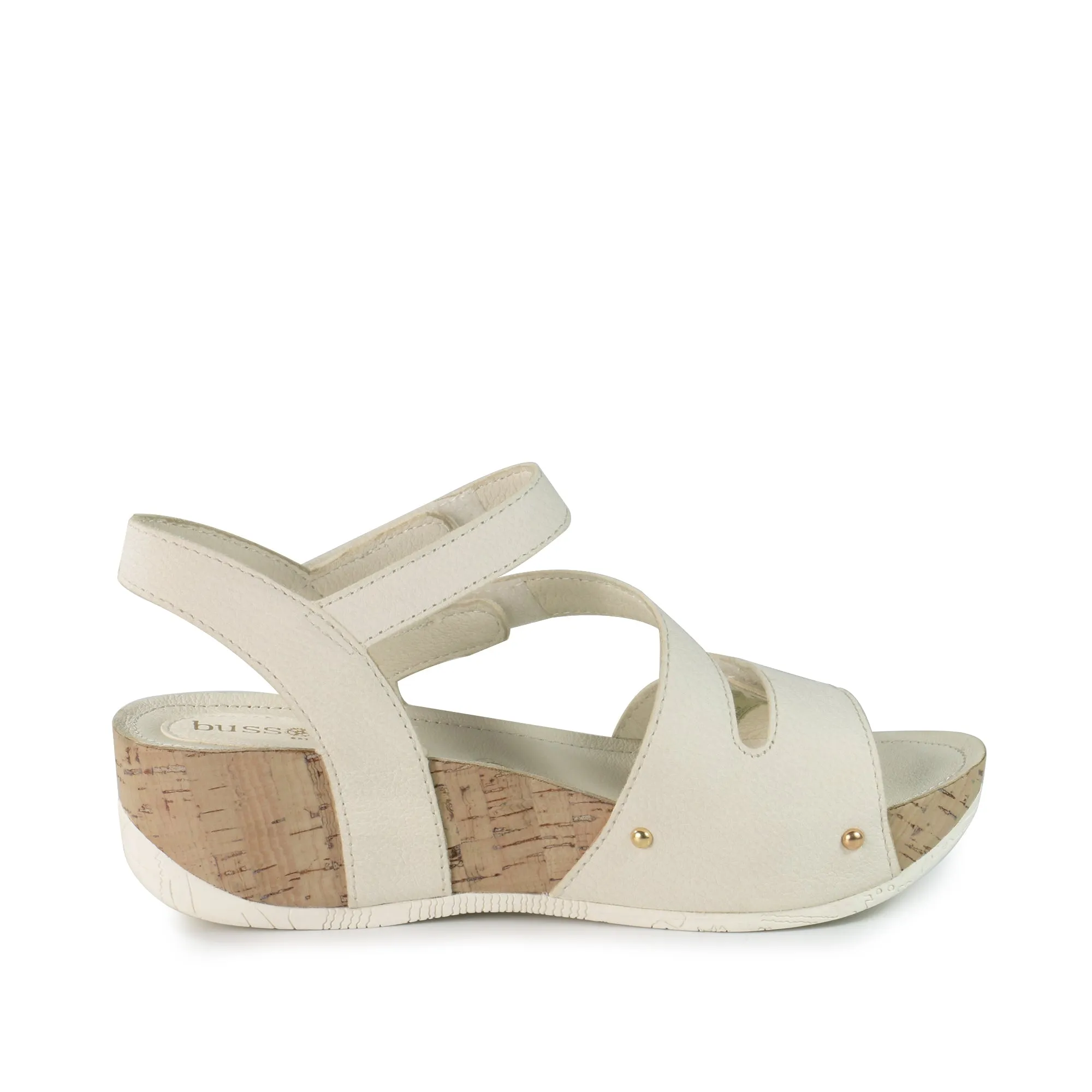 Formentera 2.0 Adjustable Straps Wedge Sandals (Cotton)