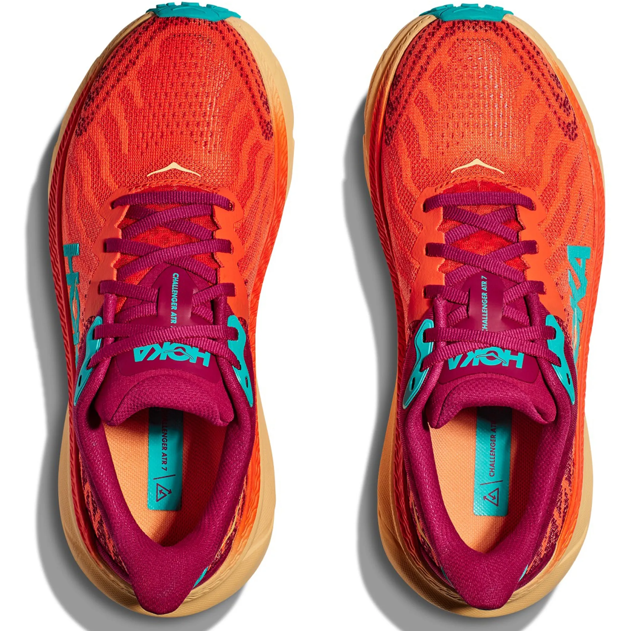 Hoka Challenger 7 Men's Flame Cherries Jubilee
