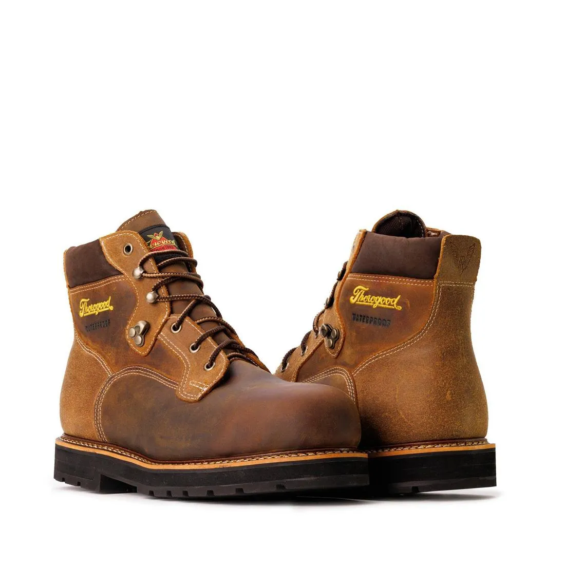 Iron River Series 6" Composite Toe Waterproof Boot with 90 Heel Crazy Horse