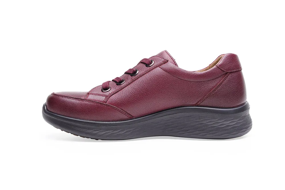 Ladies G-Comfort Lace Shoes Medoc Brush Nappa Leather P-811R Waterproof