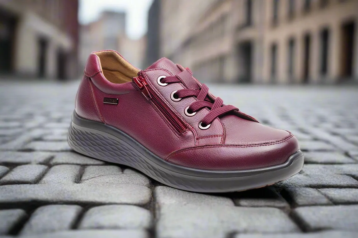 Ladies G-Comfort Lace Shoes Medoc Brush Nappa Leather P-811R Waterproof