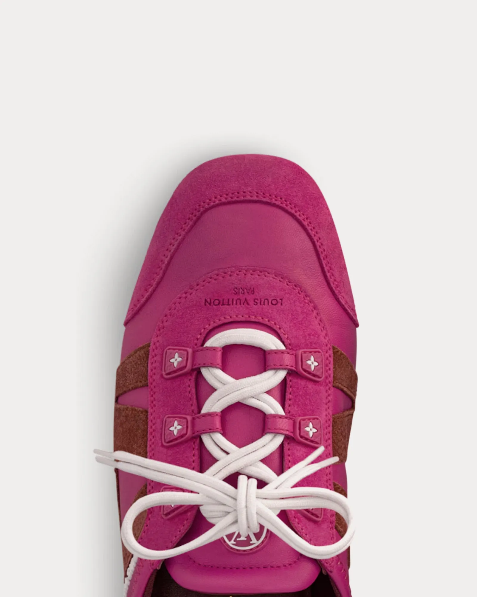 LV Sneakerina Fuchsia Low Top Sneakers