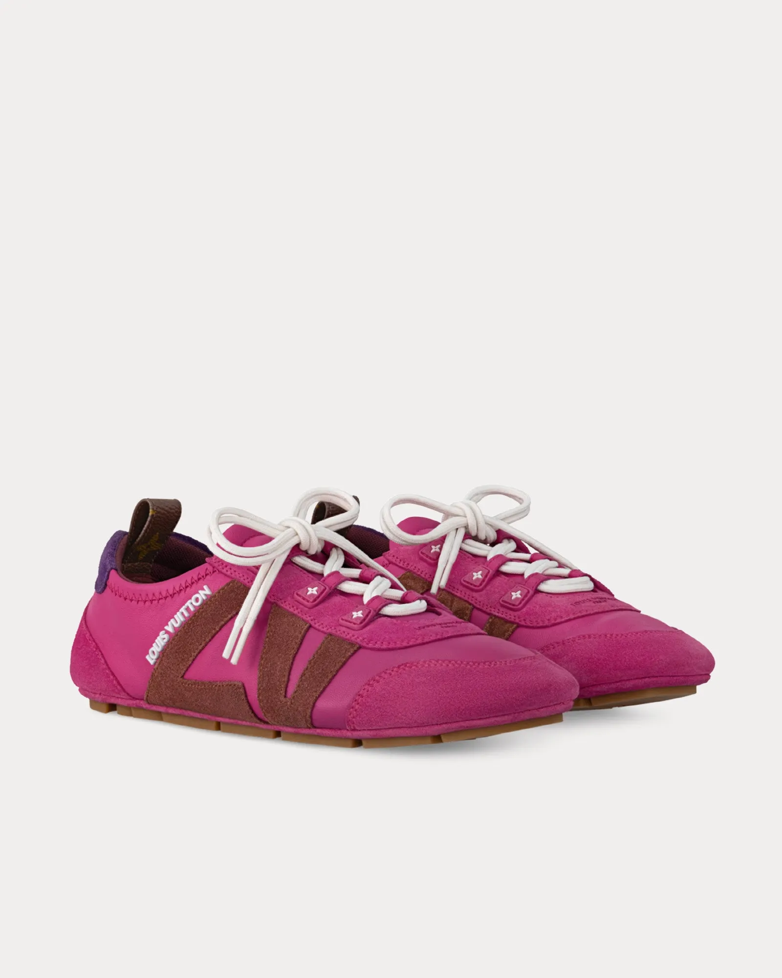 LV Sneakerina Fuchsia Low Top Sneakers
