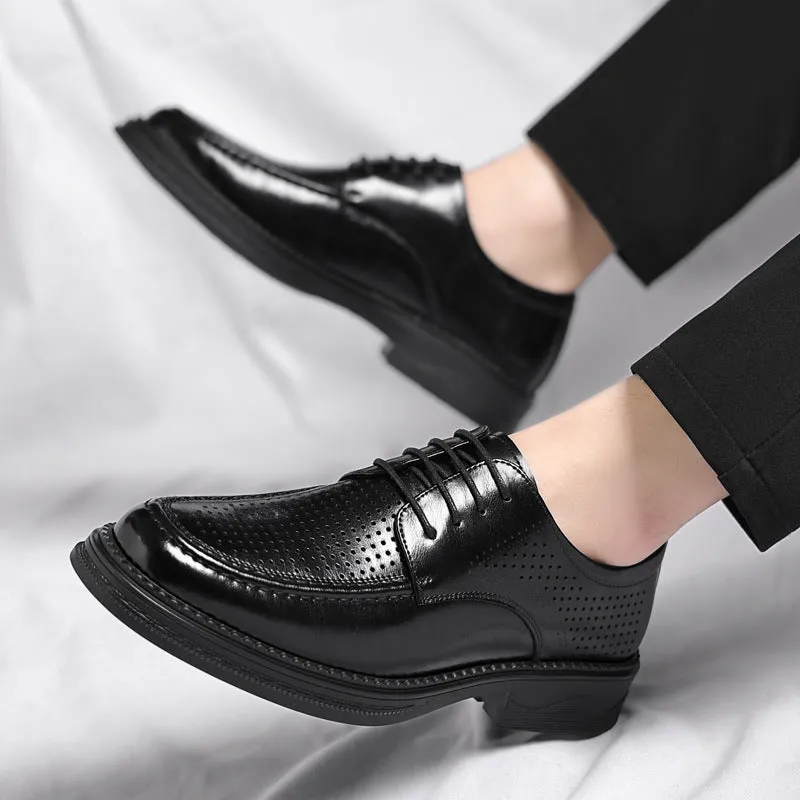 Men's Breathable Leather Formal Shoes