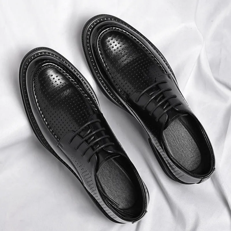 Men's Breathable Leather Formal Shoes