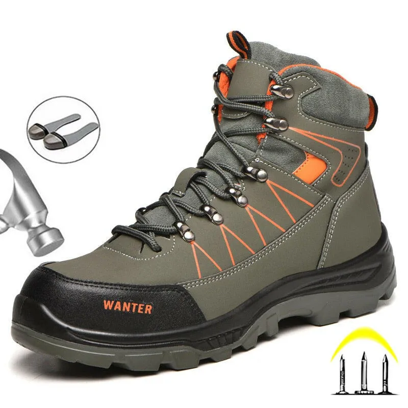 Men’s Winter Steel Toe Safety Boots – Durable & Protective Work Shoes