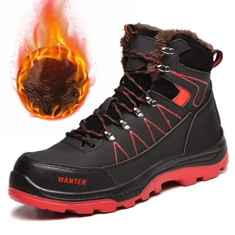 Men’s Winter Steel Toe Safety Boots – Durable & Protective Work Shoes