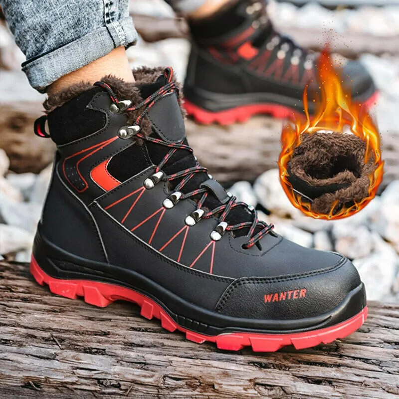 Men’s Winter Steel Toe Safety Boots – Durable & Protective Work Shoes