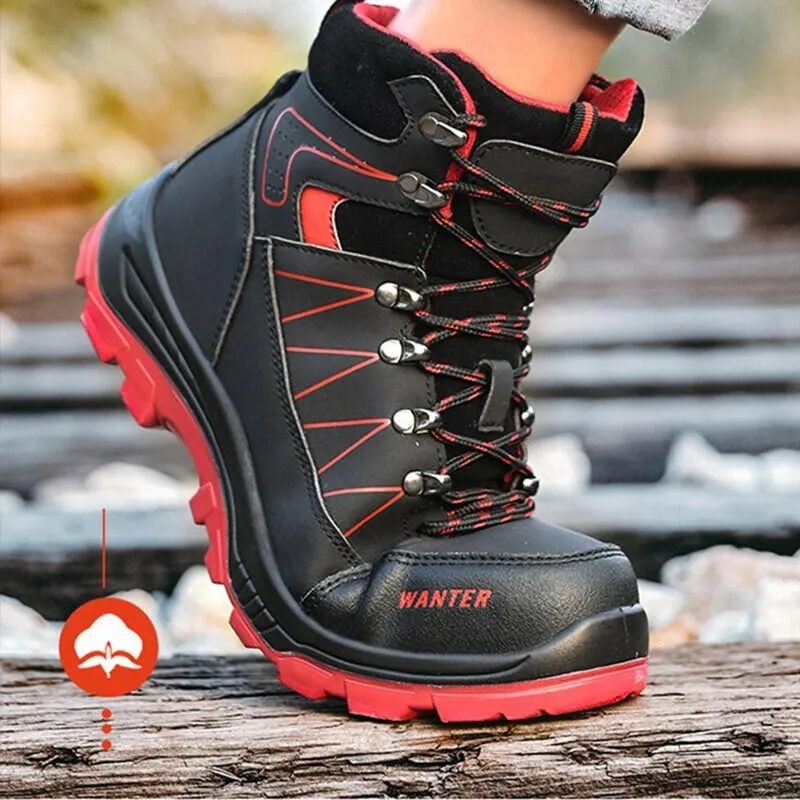 Men’s Winter Steel Toe Safety Boots – Durable & Protective Work Shoes