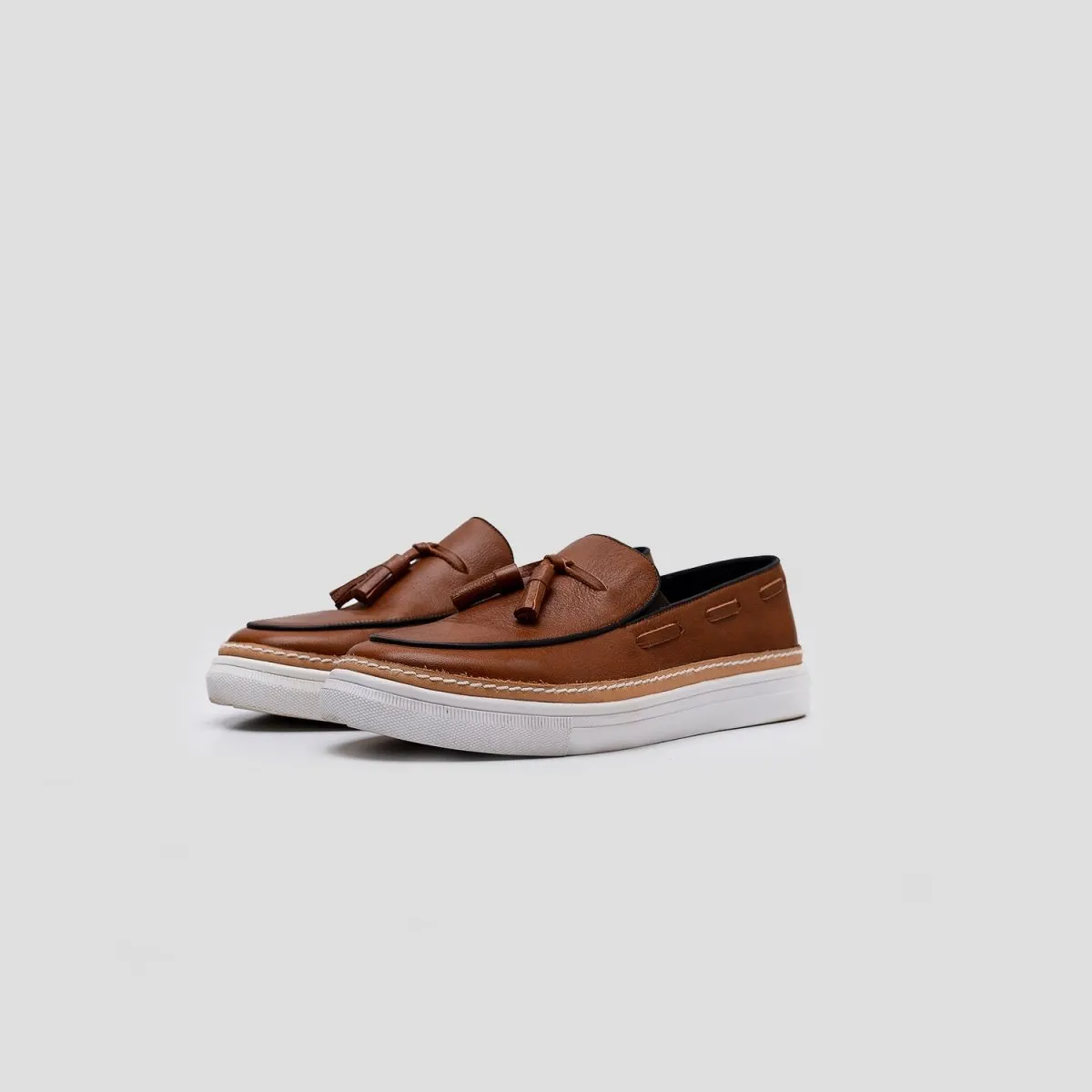 Mono Slippers Cognac