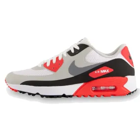 Nike Air Max 90G Waterproof Spikeless Shoes - White/Cool Grey/Black