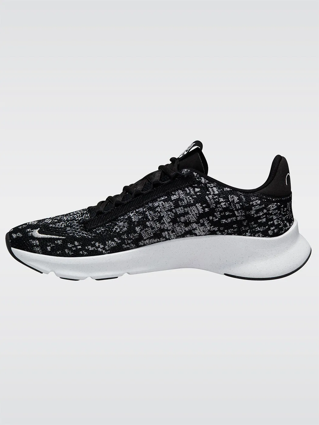 Nike SuperRep Go 3 Flyknit - Black/Metallic Silver-White