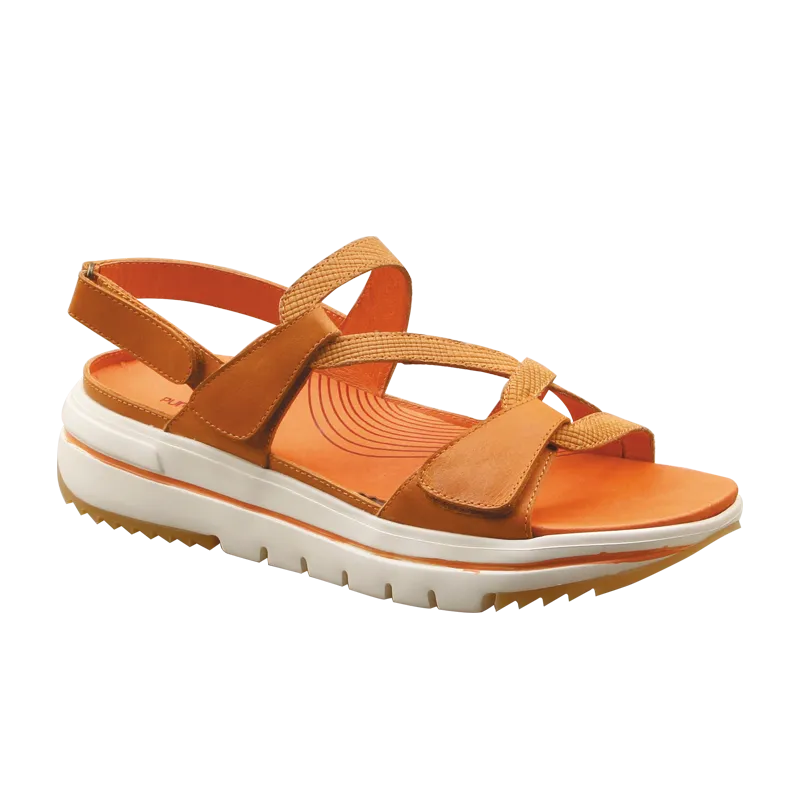 Pure Comfort 'Mia Sandal' - Orange